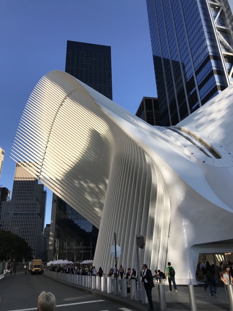 Station World Trade Center signée Calatrava